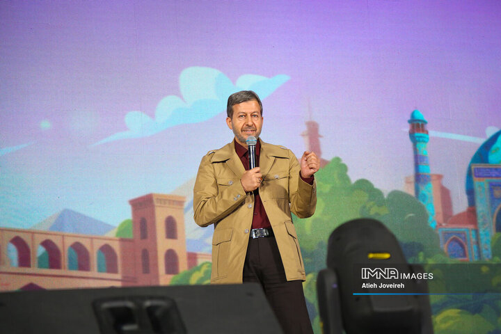 مهدی جمالی‌نژاد استاندار اصفهان در دومین شب ویژه برنامه «ماجراهای نوید»