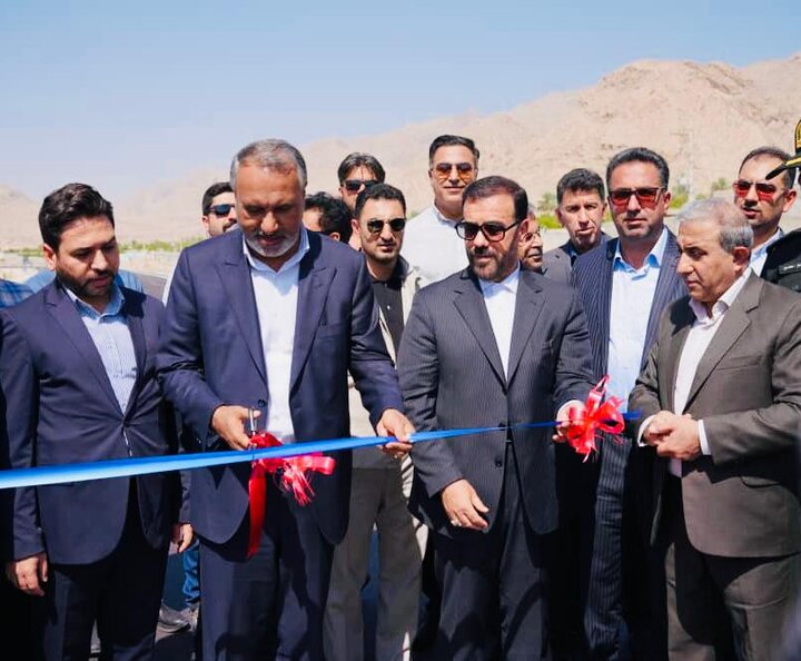 بهره‌برداری از بخشی از باند دوم محور جهرم – قیر با هدف ارتقای ایمنی و کاهش تلفات