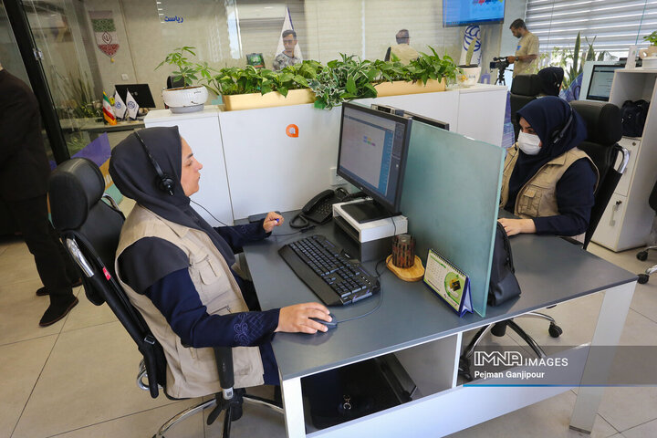 حضور رئیس شورای شهر اصفهان در سامانه ۱۳۷