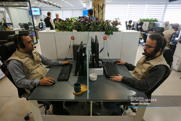 حضور رئیس شورای شهر اصفهان در سامانه ۱۳۷