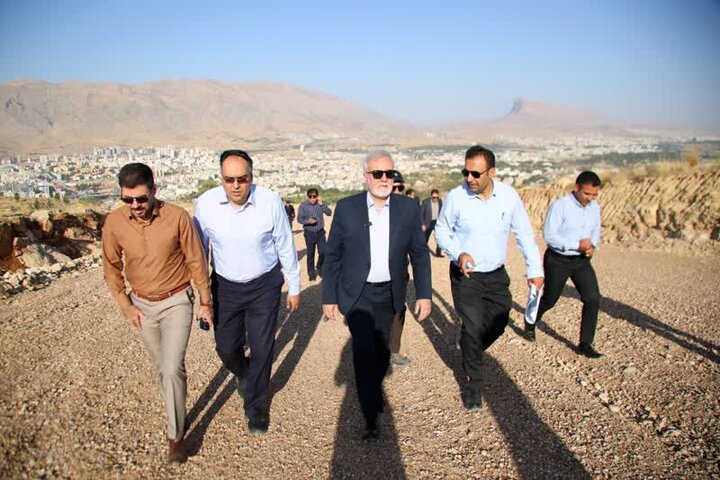 دسترسی جدید به بام سبز شیراز از چمران و منصورآباد/ چشم‌انداز ۳۶۰ درجه شیراز