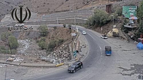 وضعیت جاده‌ چالوس و هراز هم اکنون آنلاین امروز شنبه ۲۹ شهریور | ۱۴۱ وضعیت راههای کشور