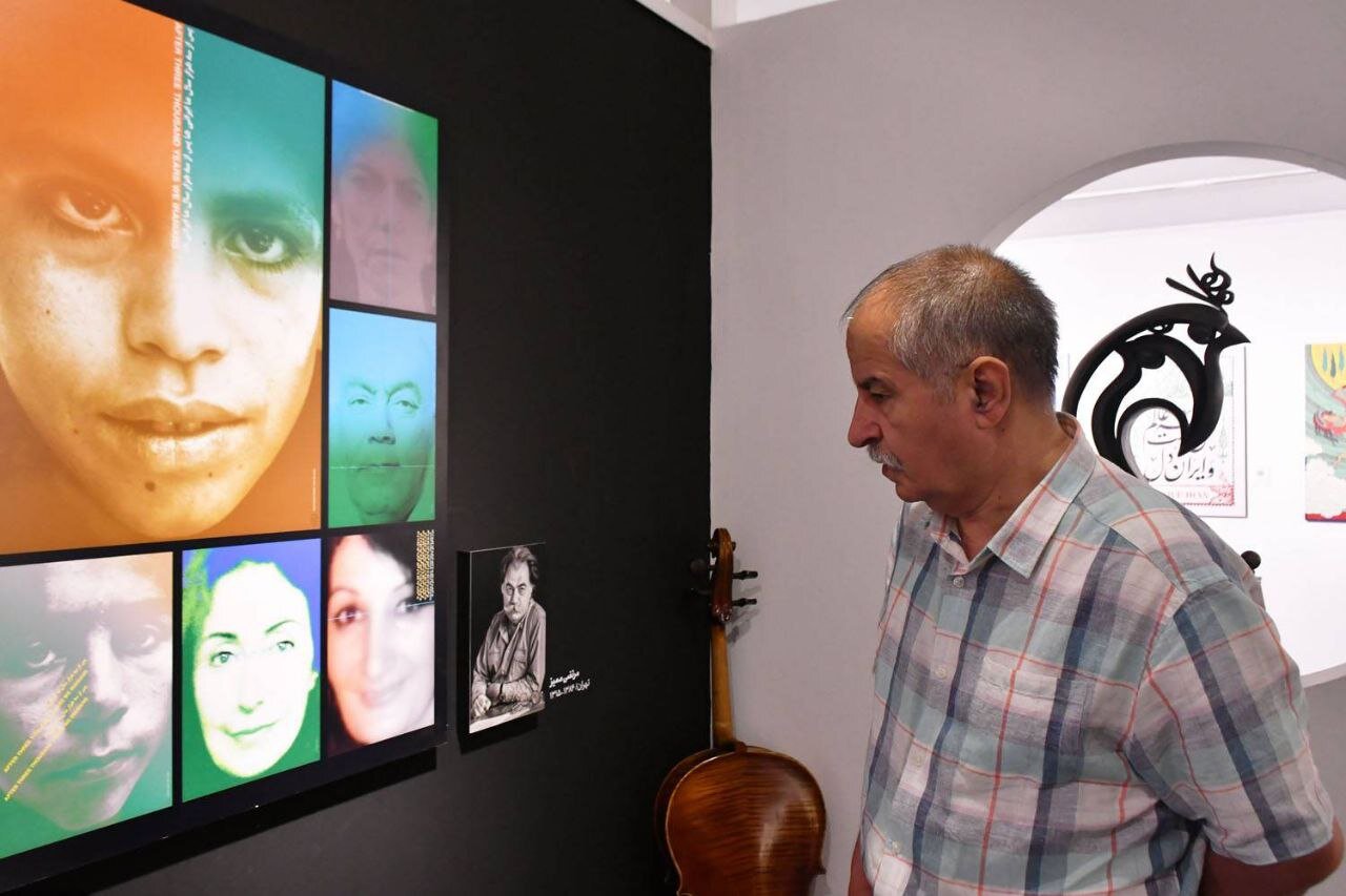 «بهنام ایران» با پوسترهای چند نسل از طراحان گرافیک ایران افتتاح شد