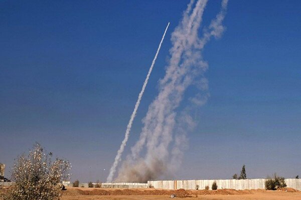 حمله راکتی موفق از غزه به شهرک‌های اسرائیلی + فیلم