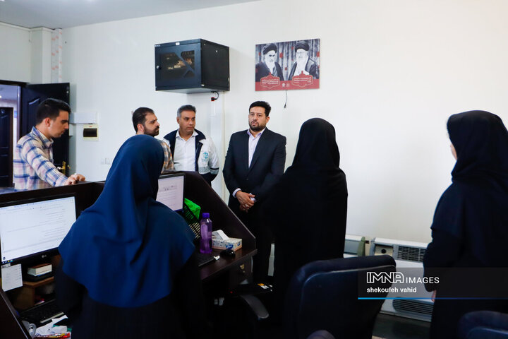 حضور مدیر بحران و پدافند غیرعامل شهرداری اصفهان در خبرگزاری ایمنا