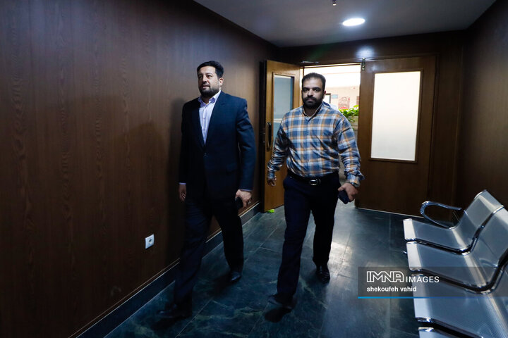 حضور مدیر بحران و پدافند غیرعامل شهرداری اصفهان در خبرگزاری ایمنا