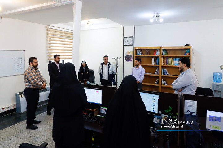 حضور مدیر بحران و پدافند غیرعامل شهرداری اصفهان در خبرگزاری ایمنا