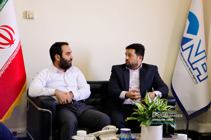 حضور مدیر بحران و پدافند غیرعامل شهرداری اصفهان در خبرگزاری ایمنا