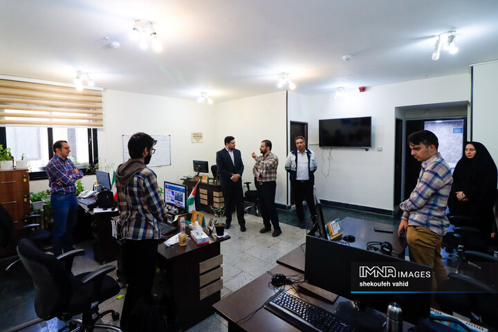 حضور مدیر بحران و پدافند غیرعامل شهرداری اصفهان در خبرگزاری ایمنا