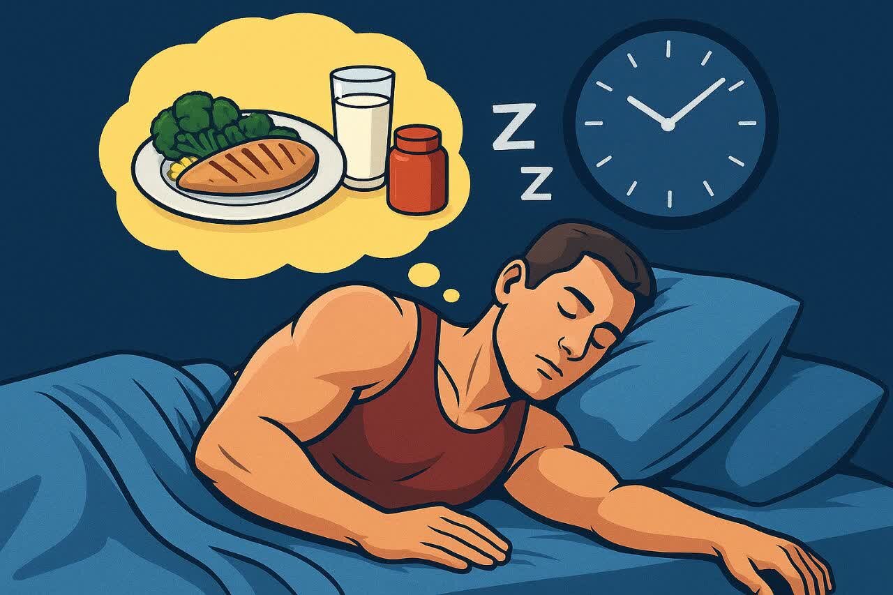 تاثیر خواب و تغذیه شبانه بر عملکرد ورزشکاران