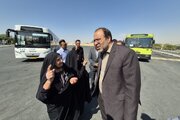 نماینده مردم اصفهان از پایانه ارغوانیه بازدید کرد
