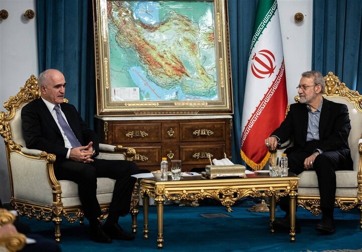 دیدار معاون نخست وزیر جمهوری آذربایجان با لاریجانی