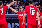 آمار بازی والیبال ایران مقابل صربستان در پایان مسابقه + عکس