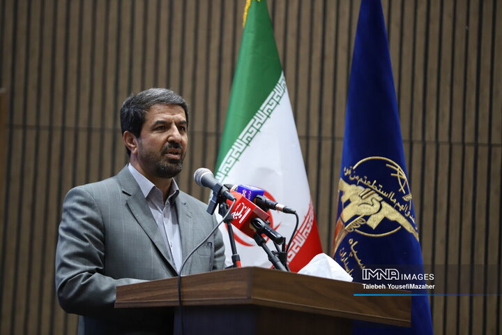 آیین تکریم و معارفه فرمانده سپاه انصارالحسین(ع) استان همدان