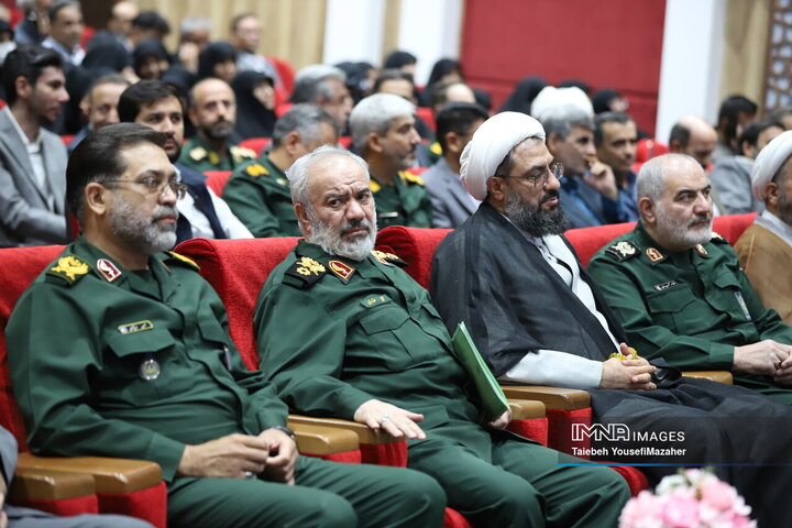 آیین تکریم و معارفه فرمانده سپاه انصارالحسین(ع) استان همدان