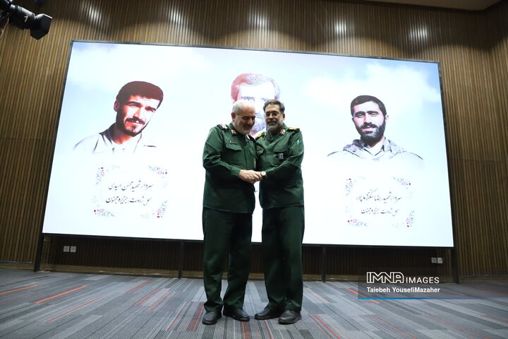 آیین تکریم و معارفه فرمانده سپاه انصارالحسین(ع) استان همدان