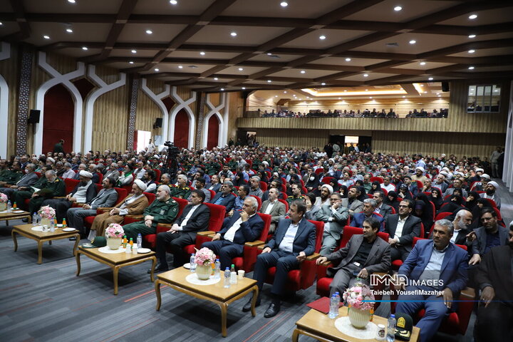 آیین تکریم و معارفه فرمانده سپاه انصارالحسین(ع) استان همدان