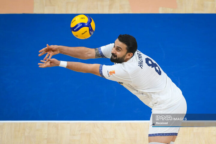 تصاویر والیبال ایران مقابل صربستان