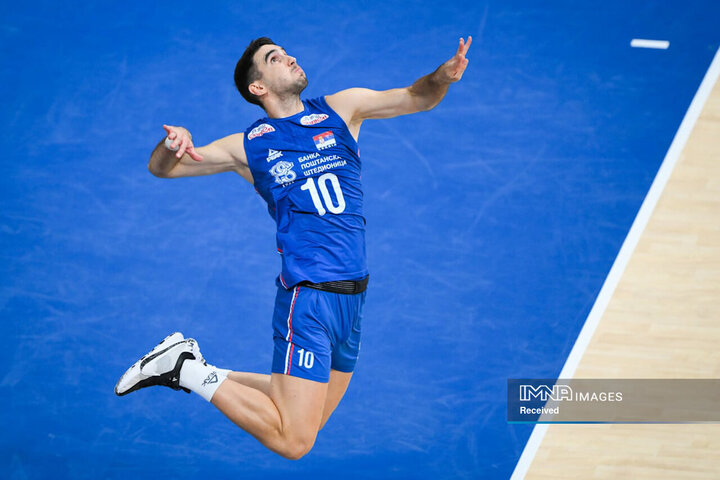 تصاویر والیبال ایران مقابل صربستان