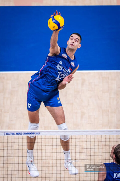 تصاویر والیبال ایران مقابل صربستان