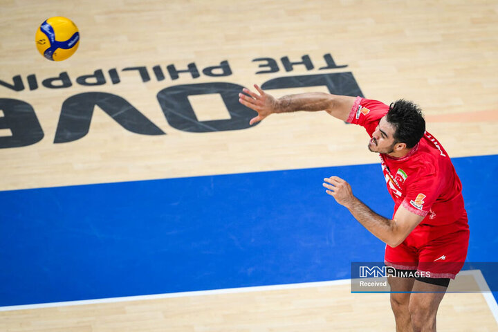 تصاویر والیبال ایران مقابل صربستان