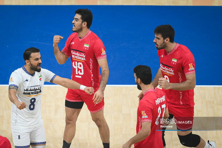 تصاویر والیبال ایران مقابل صربستان