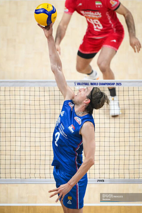 تصاویر والیبال ایران مقابل صربستان