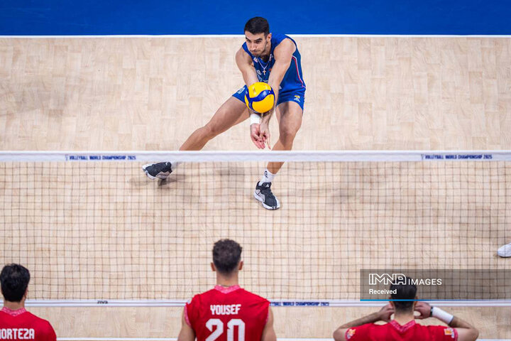 تصاویر والیبال ایران مقابل صربستان