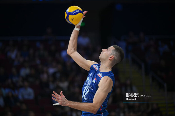 تصاویر والیبال ایران مقابل صربستان
