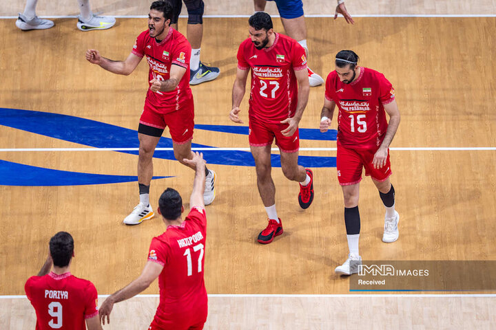 تصاویر والیبال ایران مقابل صربستان