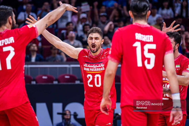 آمار بازی والیبال ایران مقابل صربستان در پایان مسابقه + عکس