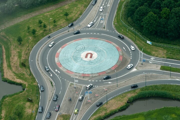 تقاطع توربویی؛ بازتعریف میدان شهری با مهندسی هلندی