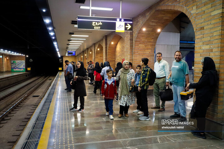 طرح رایگان مترو اصفهان