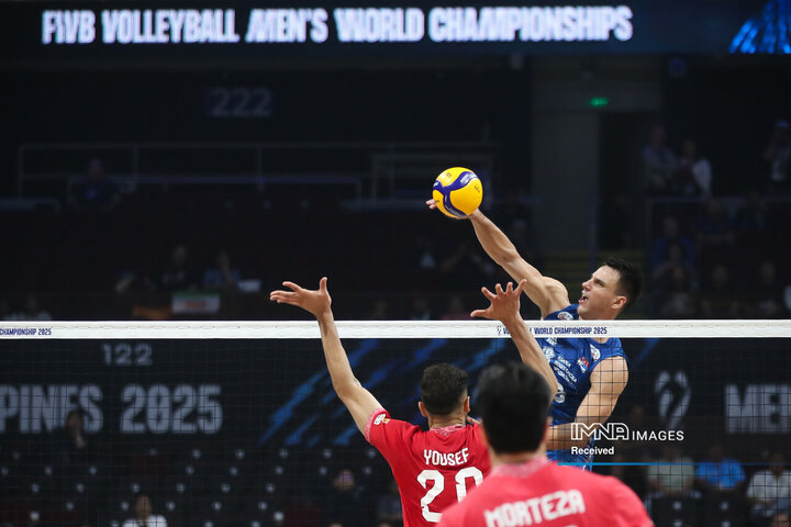 تصاویر والیبال ایران مقابل صربستان