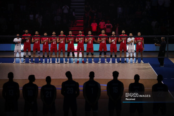 تصاویر والیبال ایران مقابل صربستان