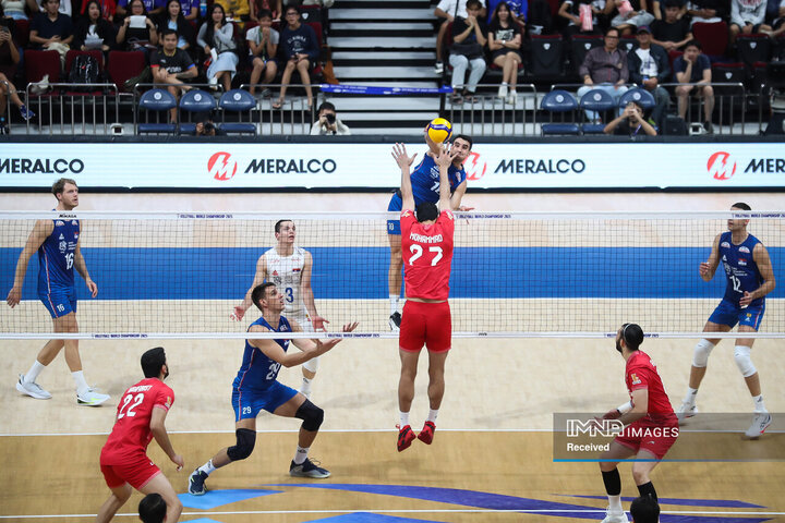 تصاویر والیبال ایران مقابل صربستان