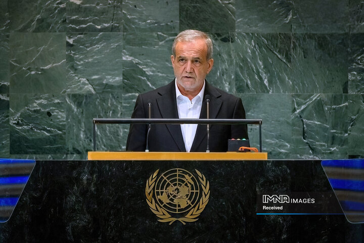 سخنرانی رئیس جمهور در نشست مجمع عمومی سازمان ملل متحد