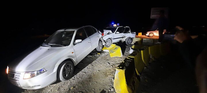تصادف زنجیره‌ای ۴ خودرو در روانسر یک کشته و ۷ مصدوم برجای گذاشت