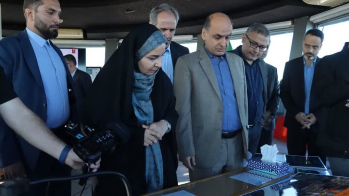 بازدید وزیر راه و شهرسازی و استاندار گیلان از طرح توسعه باند فرودگاه رشت