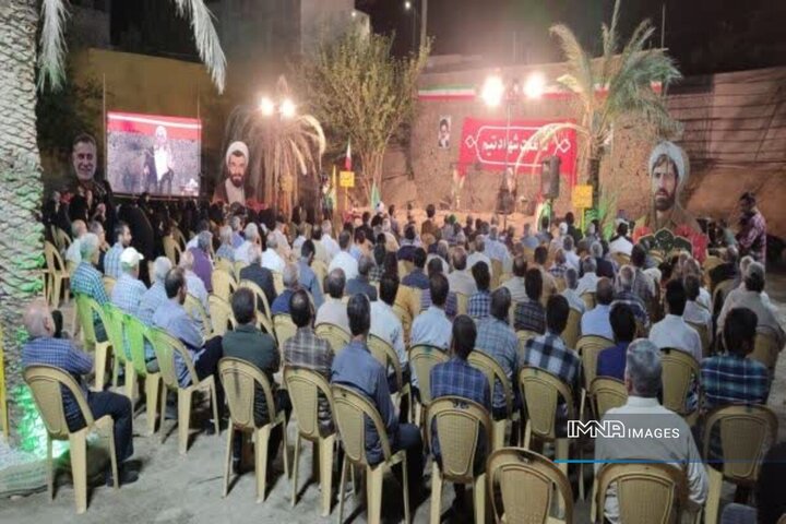 تجلیل از خانواده شهید سردار حاج احمد جهانبخش در یادواره ۹۰۰ شهید منطقه ۹ اصفهان