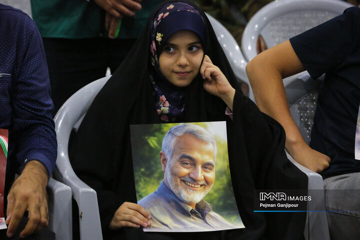 مراسم گرامیداشت اولین سالگرد شهادت شهیدان مقاومت سید حسن نصرالله و عباس نیلفروشان