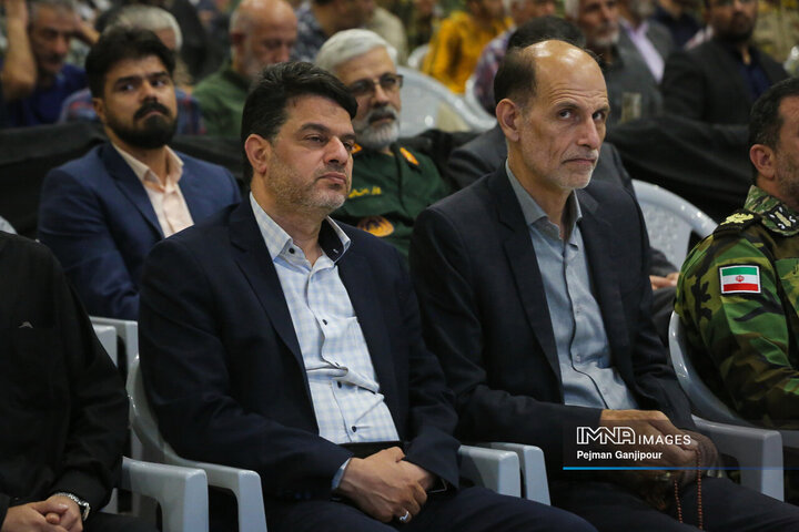 مراسم گرامیداشت اولین سالگرد شهادت شهیدان مقاومت سید حسن نصرالله و عباس نیلفروشان