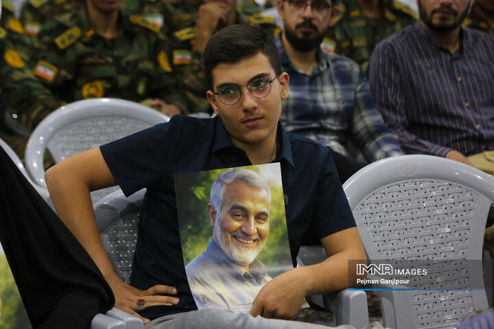 مراسم گرامیداشت اولین سالگرد شهادت شهیدان مقاومت سید حسن نصرالله و عباس نیلفروشان