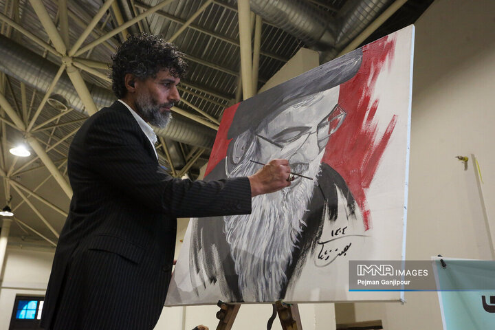 مراسم گرامیداشت اولین سالگرد شهادت شهیدان مقاومت سید حسن نصرالله و عباس نیلفروشان