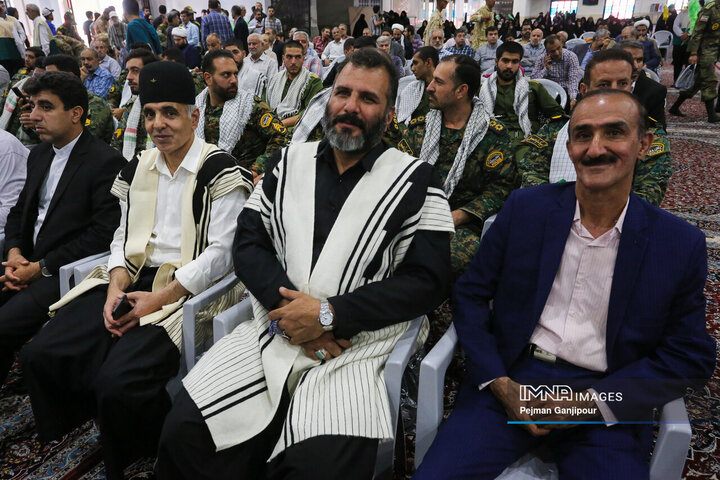 مراسم گرامیداشت اولین سالگرد شهادت شهیدان مقاومت سید حسن نصرالله و عباس نیلفروشان