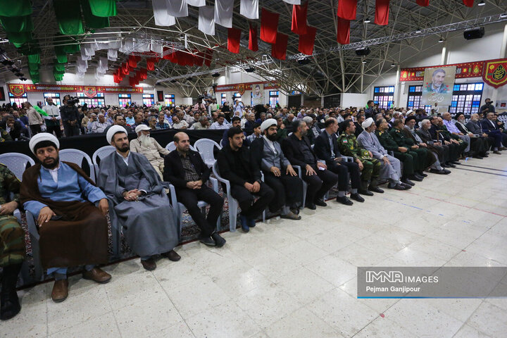 مراسم گرامیداشت اولین سالگرد شهادت شهیدان مقاومت سید حسن نصرالله و عباس نیلفروشان