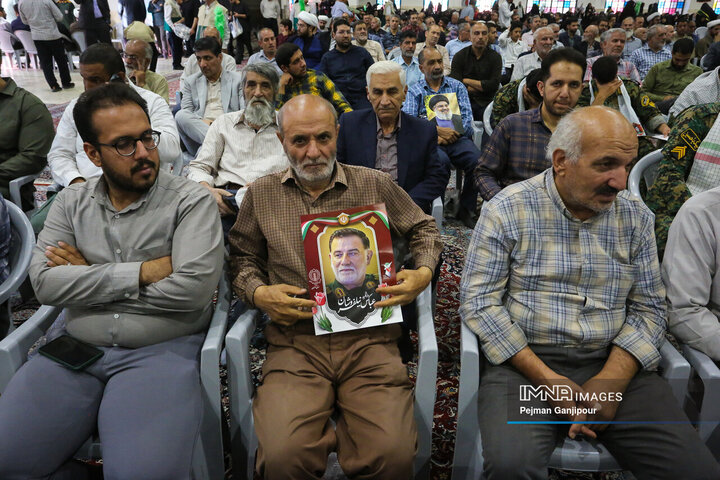 مراسم گرامیداشت اولین سالگرد شهادت شهیدان مقاومت سید حسن نصرالله و عباس نیلفروشان