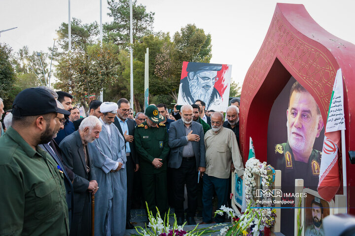 مراسم گرامیداشت اولین سالگرد شهادت شهیدان مقاومت سید حسن نصرالله و عباس نیلفروشان