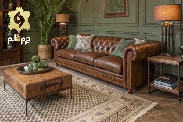 جدیدترین مدل‌ چرم مبلی؛ راز زیبایی خانه‌های لوکس