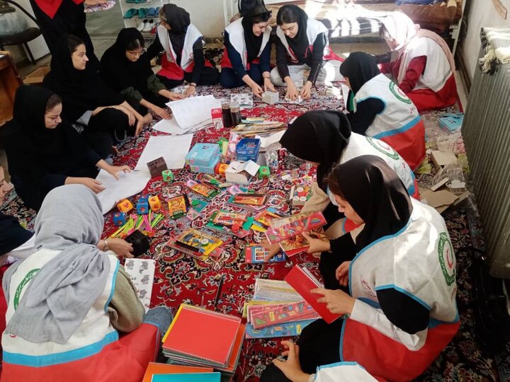 بهره‌مندی بیش از ۲۱ هزار نفر از خدمات داوطلبانه هلال‌احمر کردستان